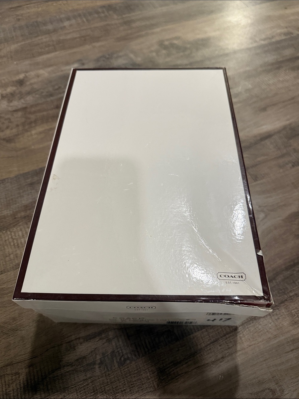 Coach Multicolor Plaid Slip-On Sneakers in Cream and Pink Trim with box size 8 - Picture 13 of 13